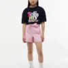 Shorts extensibles à ceinture pour enfant
