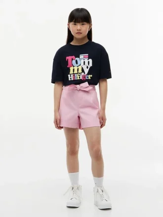 Shorts extensibles à ceinture pour enfant
