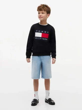 Shorts marin ample en denim pour enfant