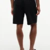 Shorts à plis et ceinture, coupe décontractée, 25 cm