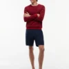 Shorts plissés en laine New York Label Shorts plissés en laine New York Label