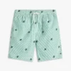 Shorts à rayures et logo monogramme pour enfant Shorts à rayures et logo monogramme pour enfant