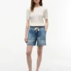 Shorts utilitaires en denim Shorts utilitaires en denim