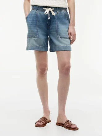 Shorts utilitaires en denim