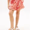 Shorts à volants imprimés tropicals pour enfants Shorts à volants imprimés tropicals pour enfants