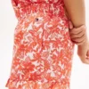 Shorts à volants imprimés tropicals pour enfants Shorts à volants imprimés tropicals pour enfants