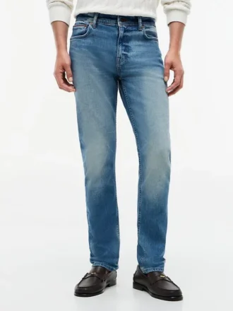 Slim stretch jeans with faded wash Slim stretch jeans with faded wash