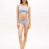 Slip bikini classique en coton stretch