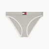 Slip bikini en coton stretch côtelé