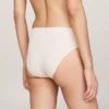 Slip bikini en maille avec logo Slip bikini en maille avec logo