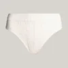 Slip bikini en maille avec logo Slip bikini en maille avec logo