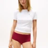 Slip taille haute en microfibre lisse