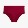 Slip taille haute en microfibre lisse