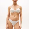 Soutien-gorge push-up sans armatures à logo répété Soutien-gorge push-up sans armatures à logo répété