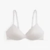 Soutien-gorge push-up sans armatures à logo répété Soutien-gorge push-up sans armatures à logo répété