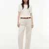 Stretch High-Rise Barrel Jeans Stretch High-Rise Barrel Jeans