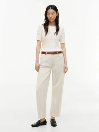 Stretch High-Rise Barrel Jeans Stretch High-Rise Barrel Jeans