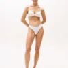 String en coton stretch à logo répété String en coton stretch à logo répété