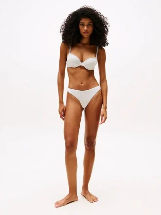 String en coton stretch à logo répété String en coton stretch à logo répété