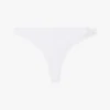 String en coton stretch à logo répété String en coton stretch à logo répété