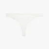 String en coton stretch à logo répété String en coton stretch à logo répété