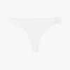 String en coton stretch à logo répété String en coton stretch à logo répété