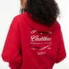 Sweat à capuche ample Tommy x Cadillac F1® Team Sweat à capuche ample Tommy x Cadillac F1® Team