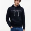 Sweat à capuche avec logo Tommy brodé Sweat à capuche avec logo Tommy brodé