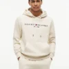 Sweat à capuche avec logo Tommy brodé Sweat à capuche avec logo Tommy brodé