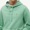 Sweat à capuche en tissu éponge délavé Sweat à capuche en tissu éponge délavé