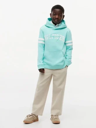 Sweat à capuche pour enfant avec logo Hilfiger