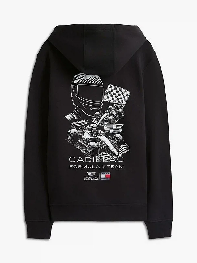 Sweat à capuche Tommy x Cadillac F1® Team Car Graphic Sweat à capuche Tommy x Cadillac F1® Team Car Graphic