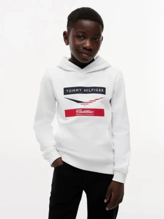 Sweat à capuche Tommy x Cadillac F1® Team Chevron pour enfants
