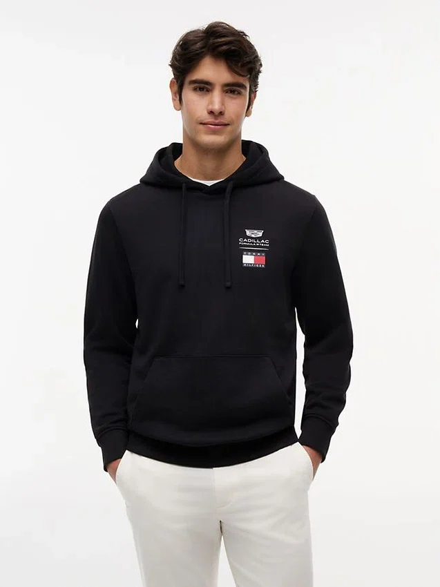 Sweat à capuche Tommy x Cadillac F1® Team Logo Sweat à capuche Tommy x Cadillac F1® Team Logo