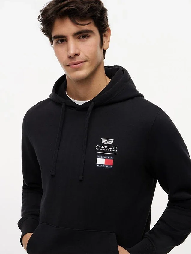 Sweat à capuche Tommy x Cadillac F1® Team Logo Sweat à capuche Tommy x Cadillac F1® Team Logo