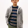 Sweat à capuche zippé avec logo pour enfants Sweat à capuche zippé avec logo pour enfants