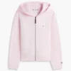 Sweat à capuche zippé Tommy Logo Collegiate pour enfants Sweat à capuche zippé Tommy Logo Collegiate pour enfants