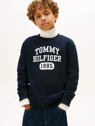 Sweat-shirt en molleton avec logo pour enfant Sweat-shirt en molleton avec logo pour enfant