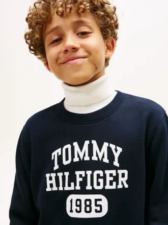 Sweat-shirt en molleton avec logo pour enfant Sweat-shirt en molleton avec logo pour enfant