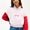 Sweat-shirt à fermeture éclair quart de longueur pour enfants Sweat-shirt à fermeture éclair quart de longueur pour enfants