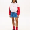 Sweat-shirt à fermeture éclair quart de longueur pour enfants Sweat-shirt à fermeture éclair quart de longueur pour enfants