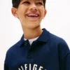 Sweat-shirt graphique Hilfiger à coupe arrondie pour enfant Sweat-shirt graphique Hilfiger à coupe arrondie pour enfant