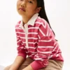 Sweat-shirt polo à rayures pour enfant Sweat-shirt polo à rayures pour enfant