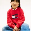 Sweat-shirt pour enfant avec logo drapeau ondulé Sweat-shirt pour enfant avec logo drapeau ondulé