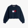 Sweat-shirt pour enfant avec logo drapeau ondulé Sweat-shirt pour enfant avec logo drapeau ondulé