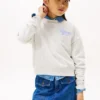Sweat-shirt pour enfant à logo floqué Sweat-shirt pour enfant à logo floqué