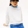Sweat-shirt pour enfant à logo floqué Sweat-shirt pour enfant à logo floqué