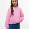 Sweat-shirt raglan à drapeau ton sur ton pour enfants Sweat-shirt raglan à drapeau ton sur ton pour enfants