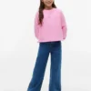 Sweat-shirt raglan à drapeau ton sur ton pour enfants Sweat-shirt raglan à drapeau ton sur ton pour enfants