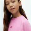 Sweat-shirt raglan à drapeau ton sur ton pour enfants Sweat-shirt raglan à drapeau ton sur ton pour enfants